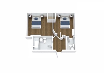 AL_Lynmoore - Mango - 3D - Companion Suite, 2 Bath - 360 sq. ft.